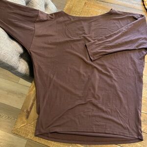 Athleta Brown top like new worn 1x